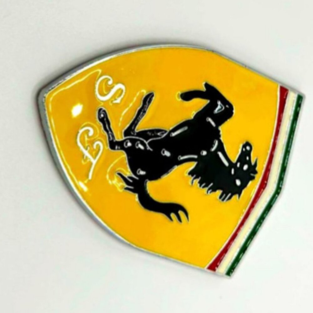 Ferrari’s Prancing Horse LogoFender Emblem Badge For Rari 488 458 Gto Gt… - Picture 3 of 7